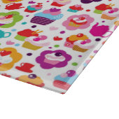 Cute cup cake en theepot snijplank (Hoek)