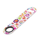 Cute cup cake en theepot speed flessenopener (Achterkant Gekanteld)