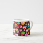 Cute Cup Cake Pattern Espresso Kop (Voorkant rechts)