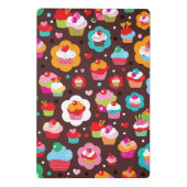 Cute Cup Cake Pattern Mini Klembord (Achterkant)