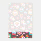 Cute Cup Cake Pattern Post-it® Notes (Voorkant)
