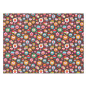 Cute Cup Cake Pattern Tafelkleed (Voorkant (Horizontaal))