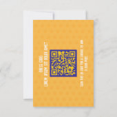 Cute Cupcake Anniversaire Carte de fête Invitation (Dos)