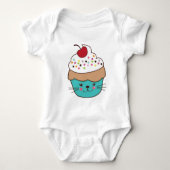 Cute Cupcake Baby Jumper Romper (Voorkant)