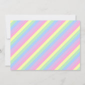 Cute Cupcake Baby shower Kaart (Achterkant)