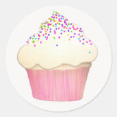 Cute Cupcake Bakery Sticker Pastry Chef (Voorkant)