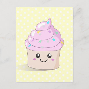 Cute Cupcake Briefkaart