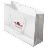 CUTE Cupcake Business Cadeau Sac cadeau (Devant Angle)