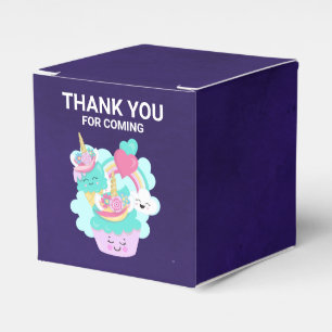 Cute Cupcake en Happy Ice Cream Dank u Bedankdoosjes