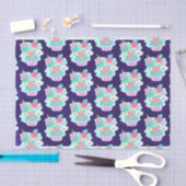 Cute Cupcake en Happy Ice Cream Pattern Tissuepapier (Craft)