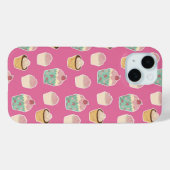 Cute Cupcake iPhone case (Achterkant (horizontaal))