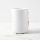 Cute Cupcake Mug de Noël personnalisé (Centre)