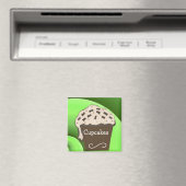 Cute Cupcake-ontwerp Magneet (Insitu (Vaatwasser))