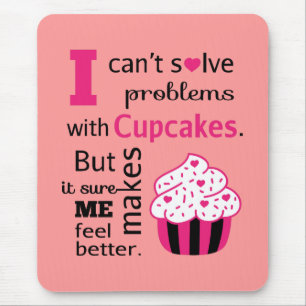 Cute Cupcake quote, geluk Muismat