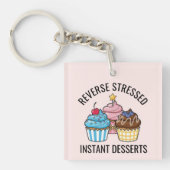 Cute Cupcake Sleutelhanger (Voorkant)