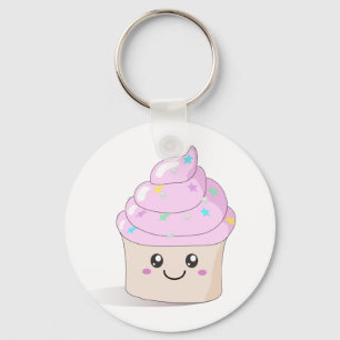 Cute Cupcake Sleutelhanger