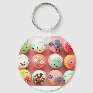 Cute Cupcake Sleutelhanger