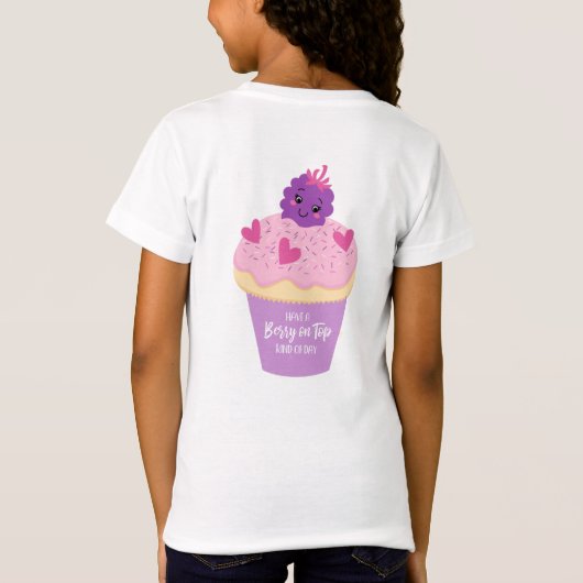 Cute Cupcake T-Shirt (Achterkant)