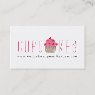 Cute Cupcake Visitekaartje