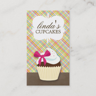 Cute Cupcake-Visitekaartjes Visitekaartje