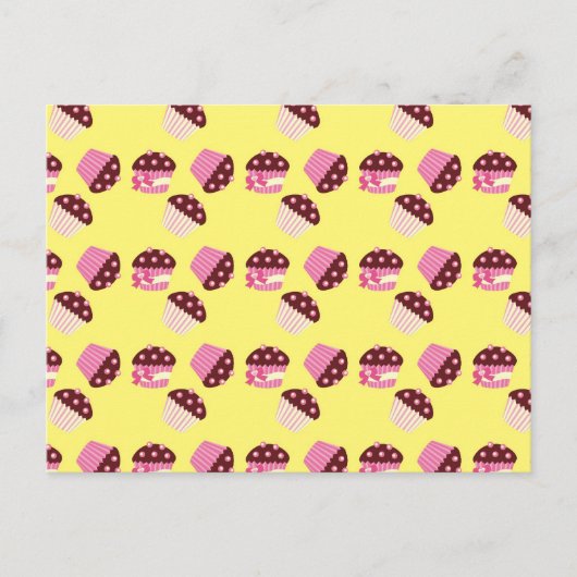 Cute Cupcakes Briefkaart (Voorkant)