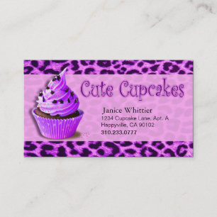 Cute Cupcakes: Confecties Fancy desserts Pastries Visitekaartje