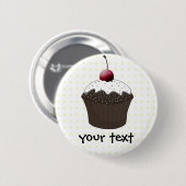 Cute Cupcakes Ronde Button 5,7 Cm (Voorkant /achterkant)