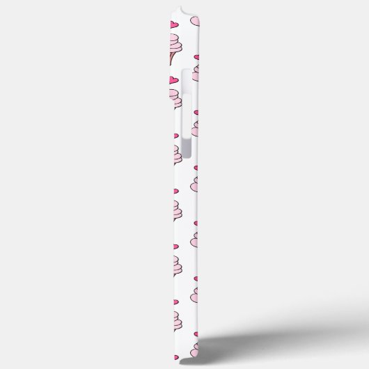 Cute Cupcakes roze en wit Case-Mate iPhone Case (Achterkant / Links)