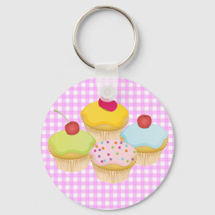Cute Cupcakes Sleutelhanger