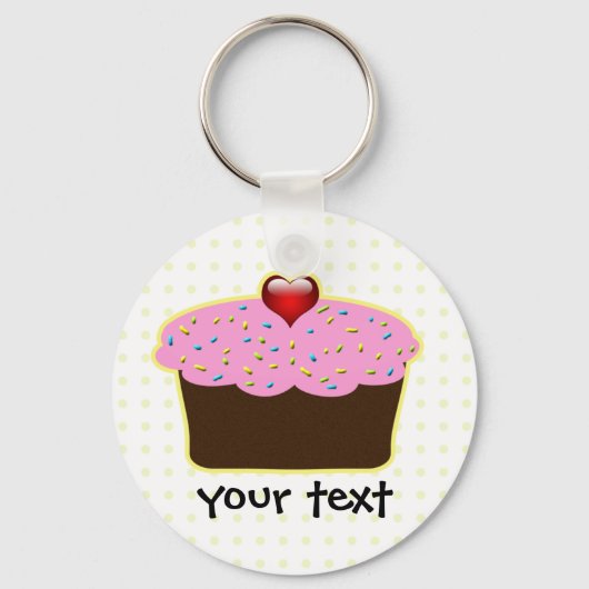 Cute Cupcakes Sleutelhanger (Voorkant)