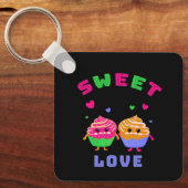 Cute cupcakes sleutelhanger (Voorkant)
