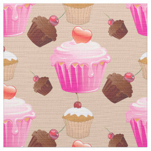 Cute Cupcakes Stof