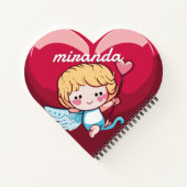 Cute Cupid Notitieboek (Achterkant)