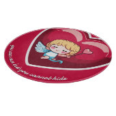 Cute Cupid Snijplank (Hoek)