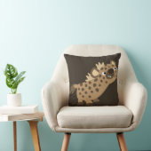Cute Curieux Cartoon Hyena Coussin (Chaise)