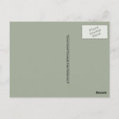 Cute Curious Squirrel Briefkaart (Achterkant)