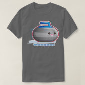 Cute Curling Stone Essential Classic TShirt (Design voorkant)