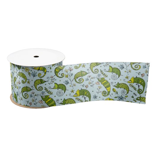 Cute Curly Chameleon Reptile Lovely Lizard Lint (Spoel)