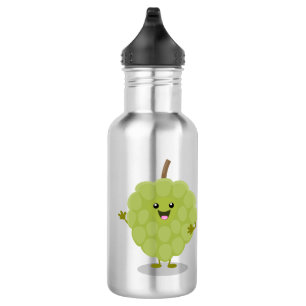 Cute custard apple cherimoya cartoon waterfles