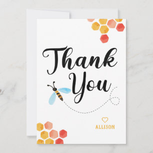Cute Custom BEE Bedankt