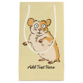 Cute Custom Hamster Graphic Klein Cadeauzakje (Voorkant)