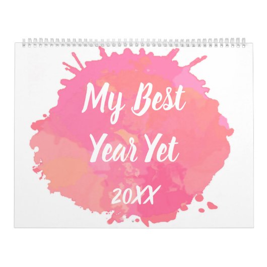 Cute Custom inspirerend Kalender (Hoes)