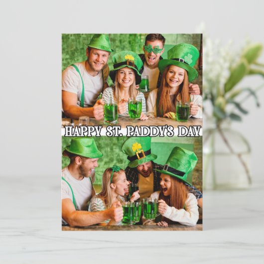 Cute Custom Modern 2 photos Modèle St. Paddys (Debout devant)