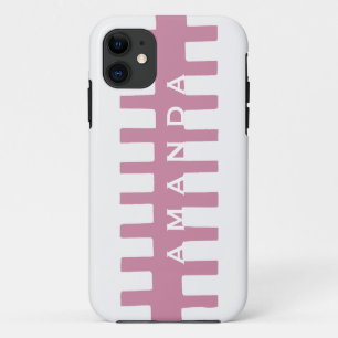 CUTE Custom Name Unique Pattern iPhone 11 Hoesje