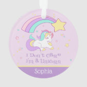 Cute Custom Personalized Magical Rainbow Unicorn (dos)