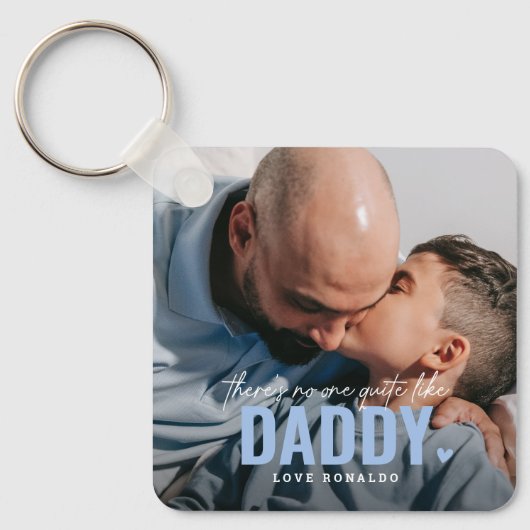 Cute Custom Photo Keepomwille DADDY Cft Sleutelhanger (Voorkant)