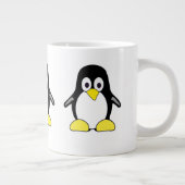Cute custom pinguins mok (Rechts)