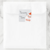 Cute Custom Santa Gift Labels (Tas)