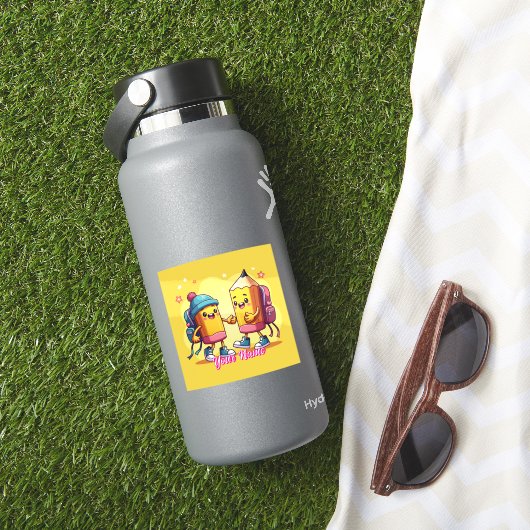 Cute & Custom Schoolbenodigdheden Collectie Sticker (HydroFlask Insitu)