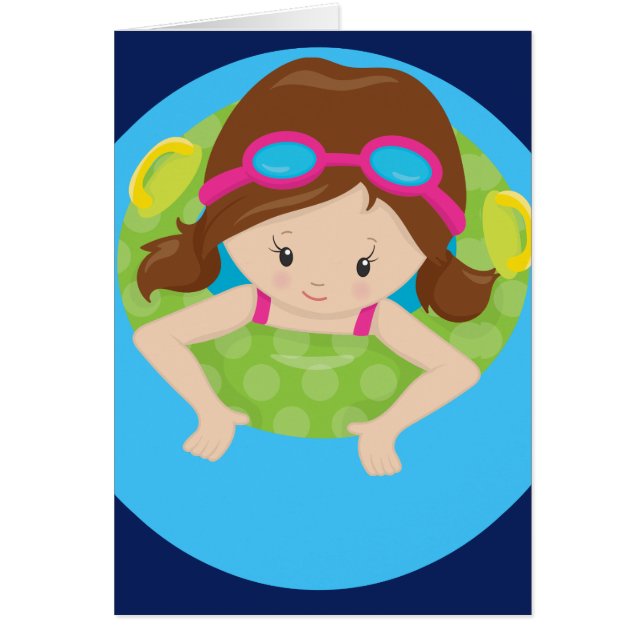 Cute Custom Swim Girl (Devant)